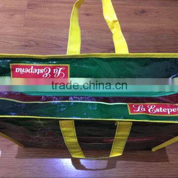 Zipper Bag With Flag Design Shopping Bag photo-5