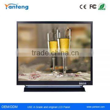 High Brightness19inch cctv lcd display for screen surveillance