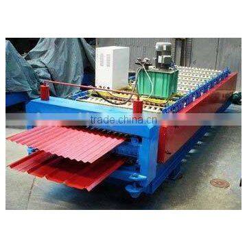 Used Color Steel Metal Roof Panel Roll Forming Machine / Ibr Sheet/tile Roll Forming Machine photo-3