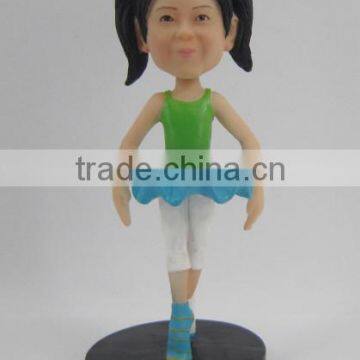 customize design dancing girl figurine