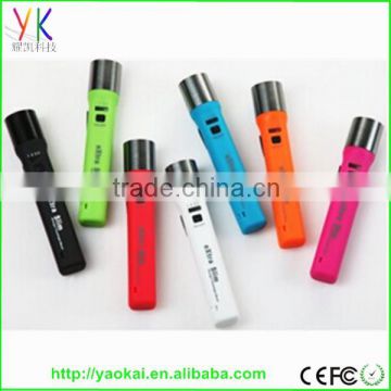 New product high quality and good price 2600mAh power bank lighting power bank