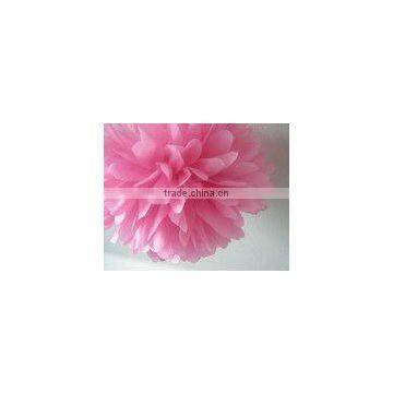 Christmas Tissue Small Paper Flowers photo-5