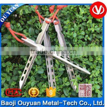 Steel Tent Stakes