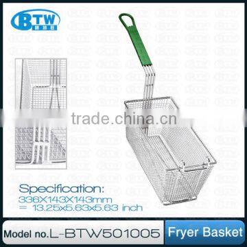 Kitchen equipment of metal fryer basket for restaurant (L-BTW501005)