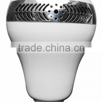 Bluetooth 4.0 Speaker with Led Light Bulb E26 socket colorful light from speaker professional factory