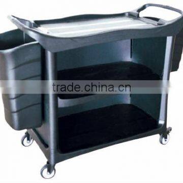 3 Tiers Utilities Cart c/w 3 Side Cover and Bucket