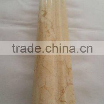 Listello series egyptian yellow pencil marble moulding