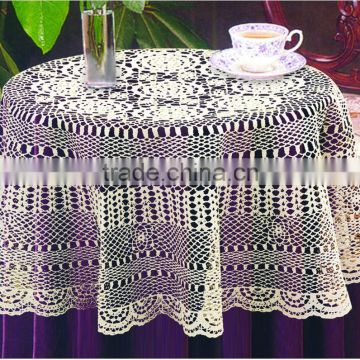 CROCHET PVC TABLECLOTH-ZT-762 RD90CM