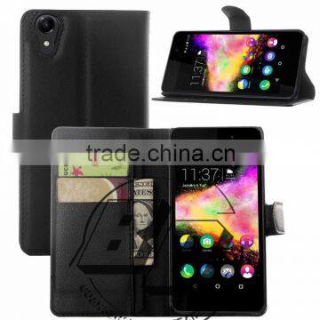 Newest Stylish Flip Magnetic Wallet Leather Case With Card Slots For Wiko Rainbow up Luxury Leather Case Lowest Price