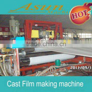 Cast film making machine