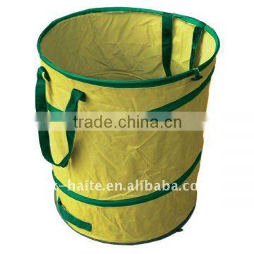 600D polyester Pop up garden Bin