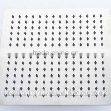 Square 12" Chrome Ultra Thin Slimtainless Steel Shower Head