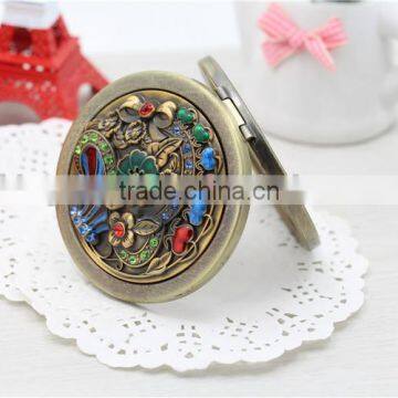 Fashion Russian folding compact mirror