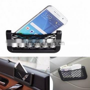 Car Auto Storage Mesh Nets / car sticker phone pocket / phone storage net