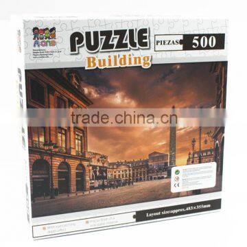 Paper Jigsaw Puzzle 500pcs Customized Scene Designs photo-2