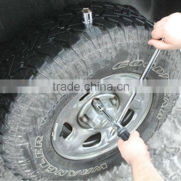 Professional Spinning-Handle Lug Wrench, Combination Cross Wrench