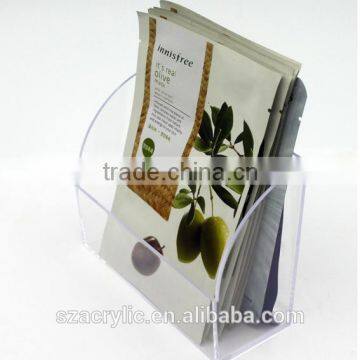 Acrylic facial Mask holder display box