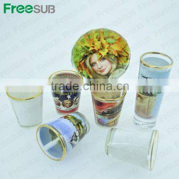 Sunmeta 3D-XJB 1.5OZ small wine glass wholesale sublimation mugs