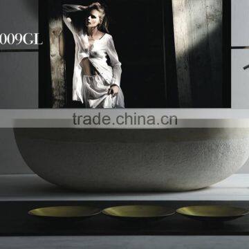 New design style natural marble bathtub square stone bathtubs