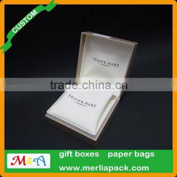 New Empty Custom Jewelry Box Ideal For Bracelets Necklaces Earring Ring Set Universal With Microfibre Pouch Boxes