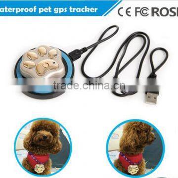 Wireless charger IP66 waterproof gps tracker for pet RF-V32 real time tracker support sim card