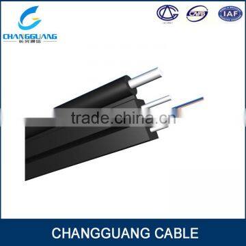 FRP/Steel Wire Strength Member Self-supporting Butterfly Ftth Installing Cable photo-3
