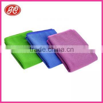 Custom logo Super-absorbent water microfiber cooling towel