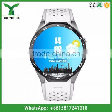 kw88 smart watch phone ios android wifi heart rate monitor watch gps