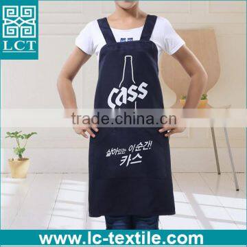 Restaurant Bar Uniforms oem apron for korean market promotional