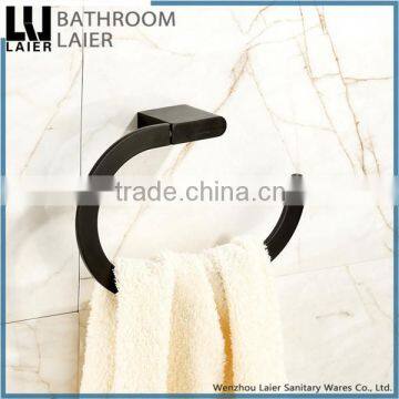 Economical China Supplier Zinc Alloy ORB Finishing Bathroom Accessories Wall Mounted Towel Ring