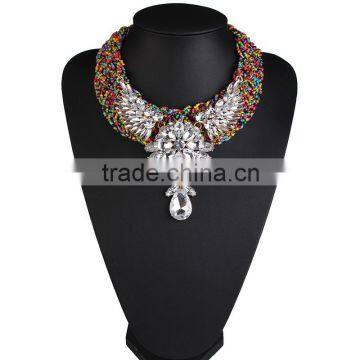 Korea jewelry pendant latest design beads necklace