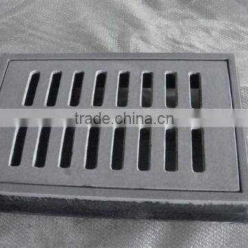 EN124 FRP Raw Material Composite Plastic Rectangular Trench Drain Grating Manhole Cover photo-3