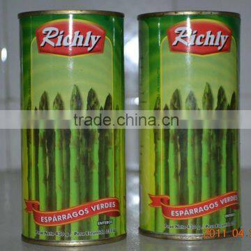 canned green asparagus