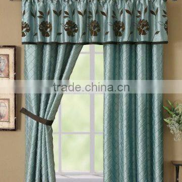 Flocking Curtain With Lining