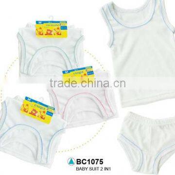 baby suit 2 in 1, baby cotton cloths set