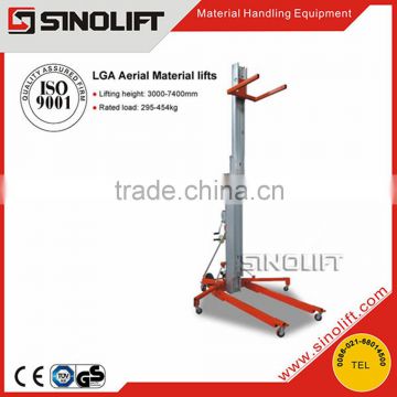 2016 SINOLIFT LGA Aerial Hand Material Lifts with CE Certificate