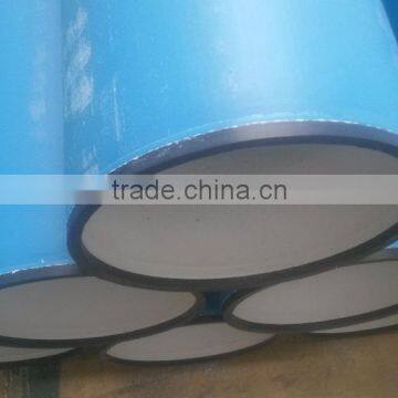 factory price DN50-DN1000 black pe plastic pipes steel framed hdpe pipe