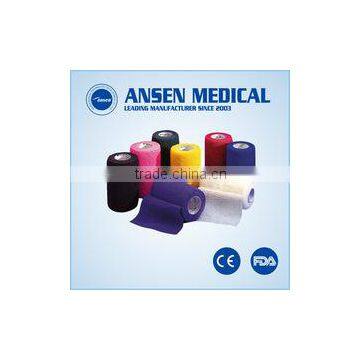 Best Price Colorful Non Woven Elastic Cohesive Self-adhesive Bandage for Horse photo-5