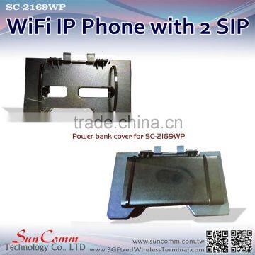 SC-2169WP 1 WAN 1 LAN SMS With 2 SIP Lines WiFi Network IP Phone photo-5
