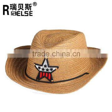 cheap party star kids fedora hat paper straw hat