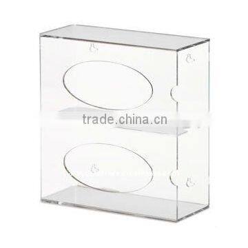 design lucite disposable glove dispenser holder