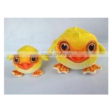 3 D printing plush duck earthbag promotional gift plush toy small duck with beans plush animal shaped earthbag plush duck toy