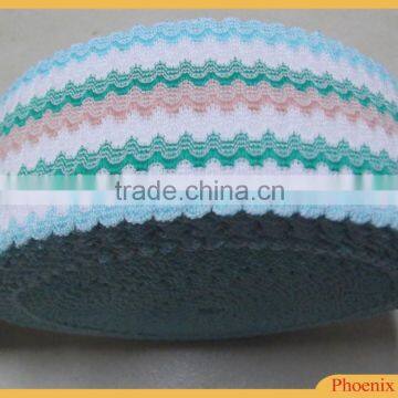 beautiful jacquard high elastic tape for girl dress