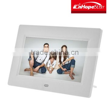 New arrival brand new panel 7 inch tft lcd digital photo frame with high quality