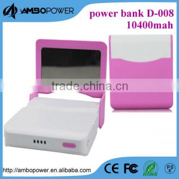 10400mah power bank for iphone and xiao mi