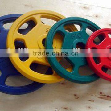 6 Grips Durable Colorful Rubber Weight Plate photo-2