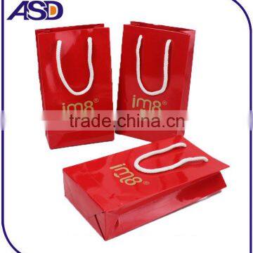 High Quality Paper Jewelry Bags Reusable Shopping Bag photo-2