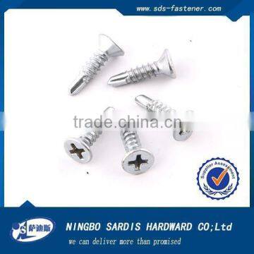 countersunk head phillips self drilling screw