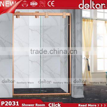 prefab Shower Enclosure tempered glass cost per square foot toilet sex shower room simple shower cabin