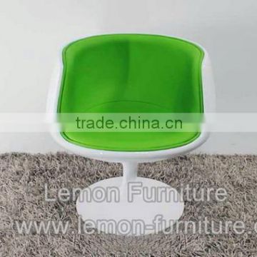 Popular new coming fiberglass chair in oval shape